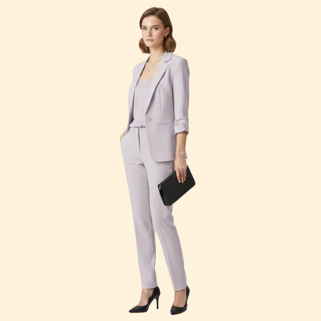 Women’s Two Piece Suit with Matching Trousers
