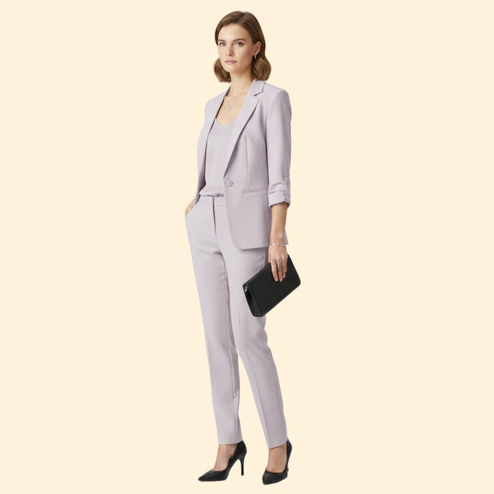 Women’s Two Piece Suit with Matching Trousers