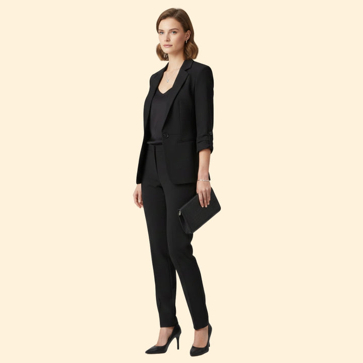 Women’s Two Piece Suit with Matching Trousers