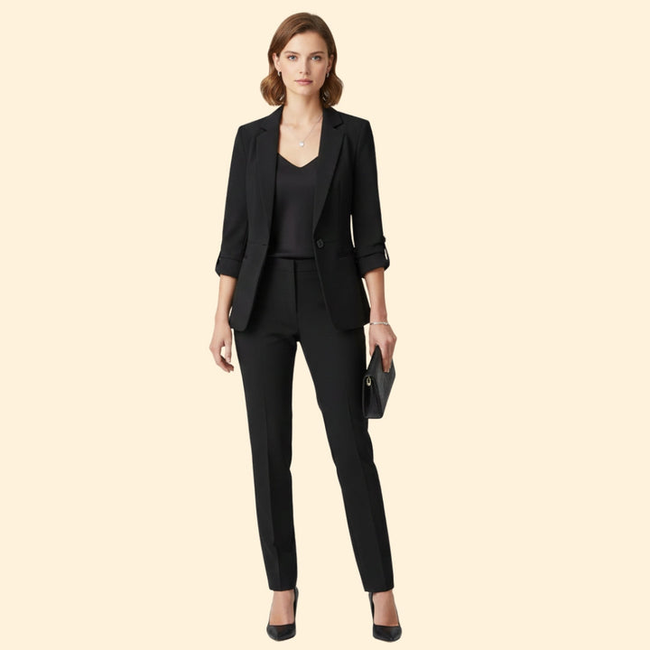 Women’s Two Piece Suit with Matching Trousers