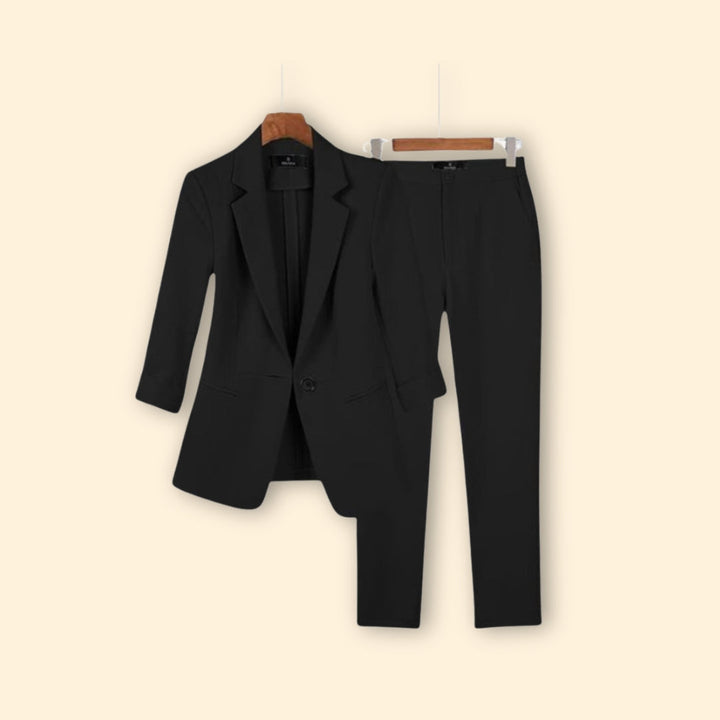 Women’s Two Piece Suit with Matching Trousers