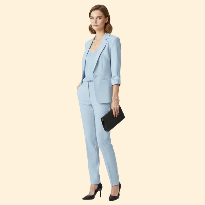Women’s Two Piece Suit with Matching Trousers