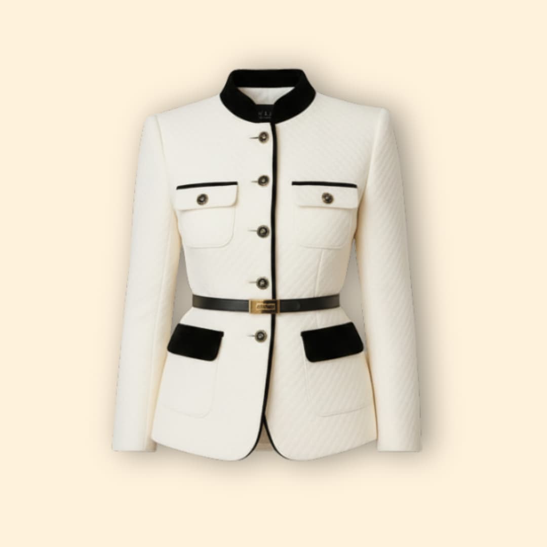 Women’s Blazer with Front Flap Pockets
