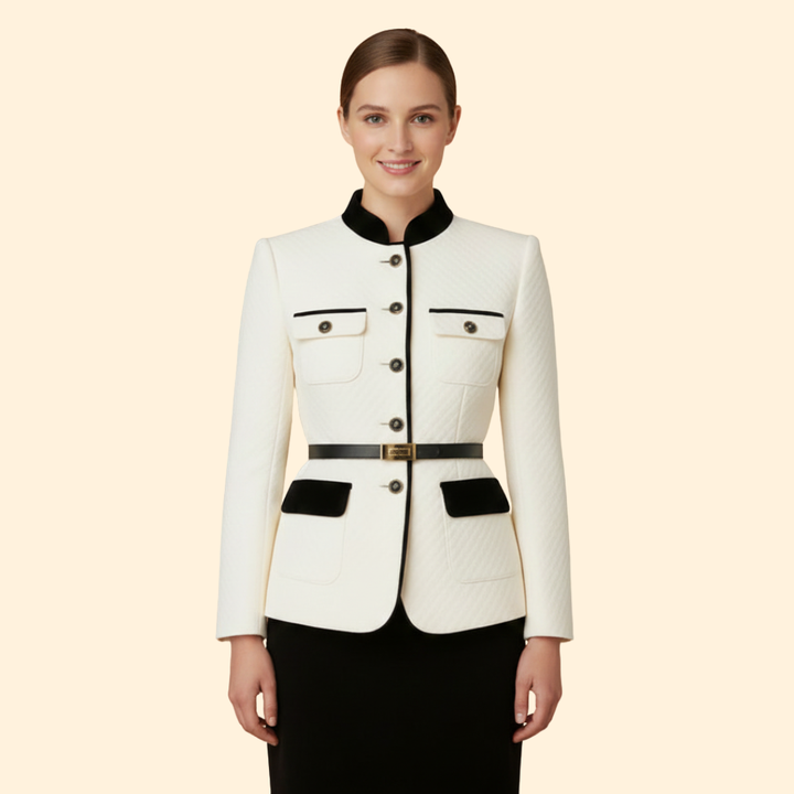 Women’s Blazer with Front Flap Pockets
