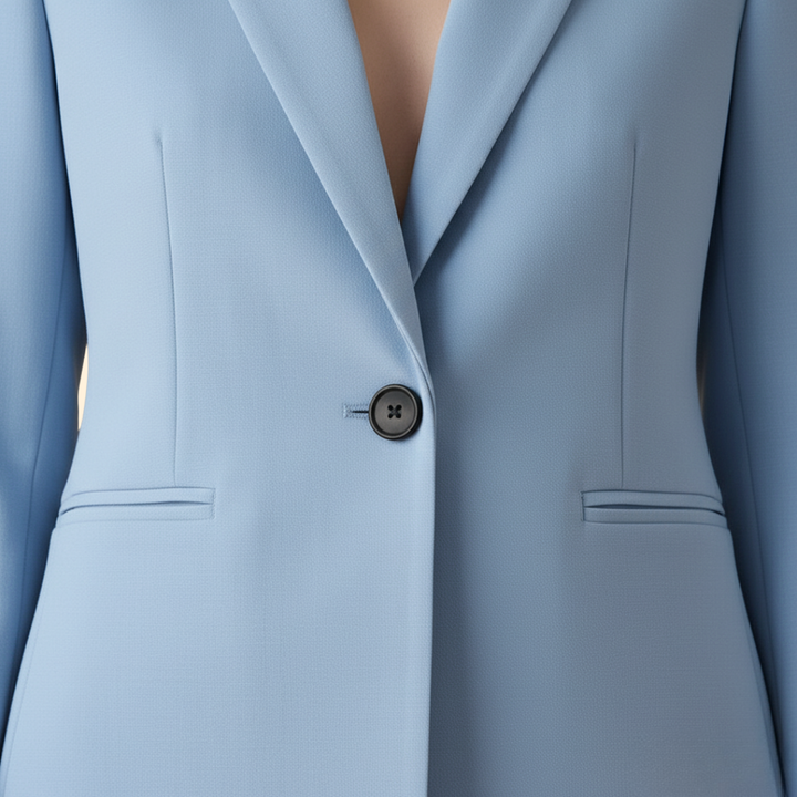 Women’s Blazer with Notched Lapel Design