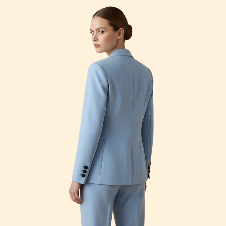 Women’s Blazer with Notched Lapel Design