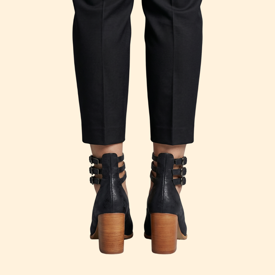 Women's Block Heel Sandals with Straps