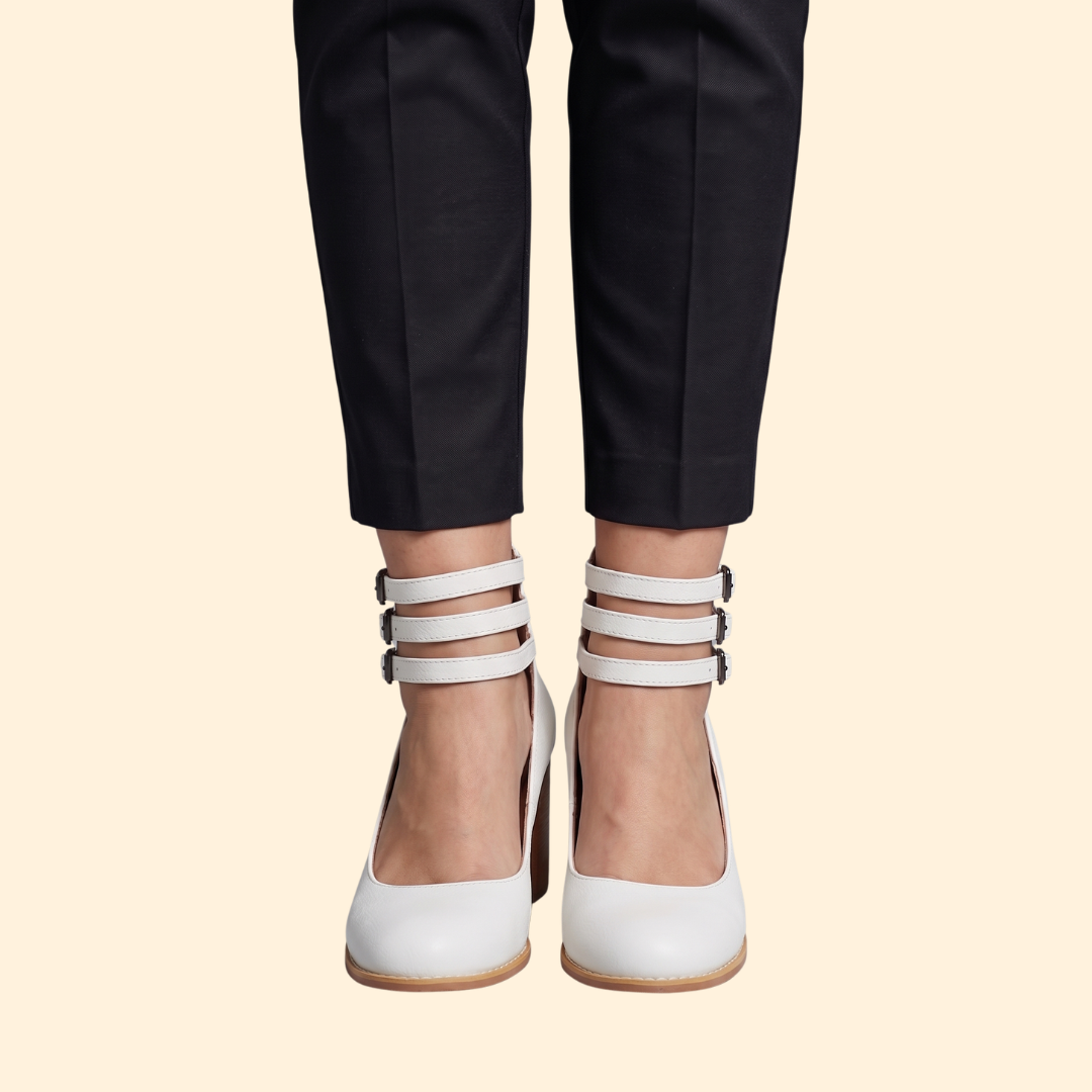 Women's Block Heel Sandals with Straps