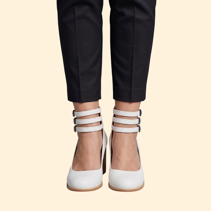 Women's Block Heel Sandals with Straps