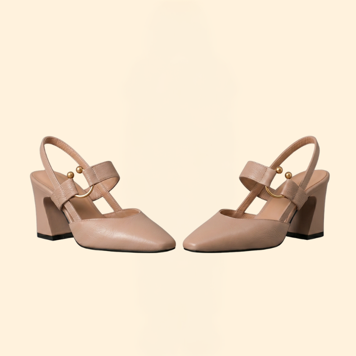 Women's Block Heel with Hardware