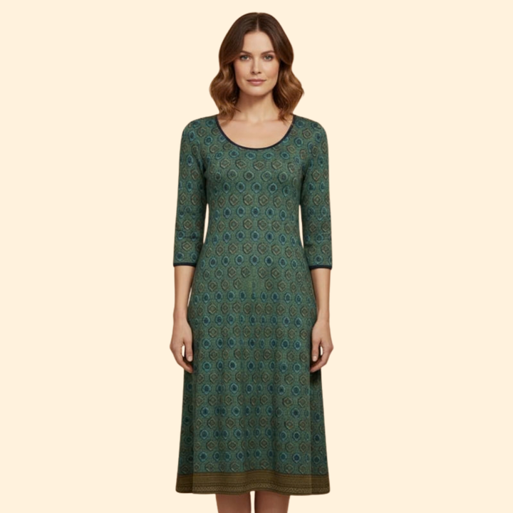 Women's Boho Chic Midi Dress