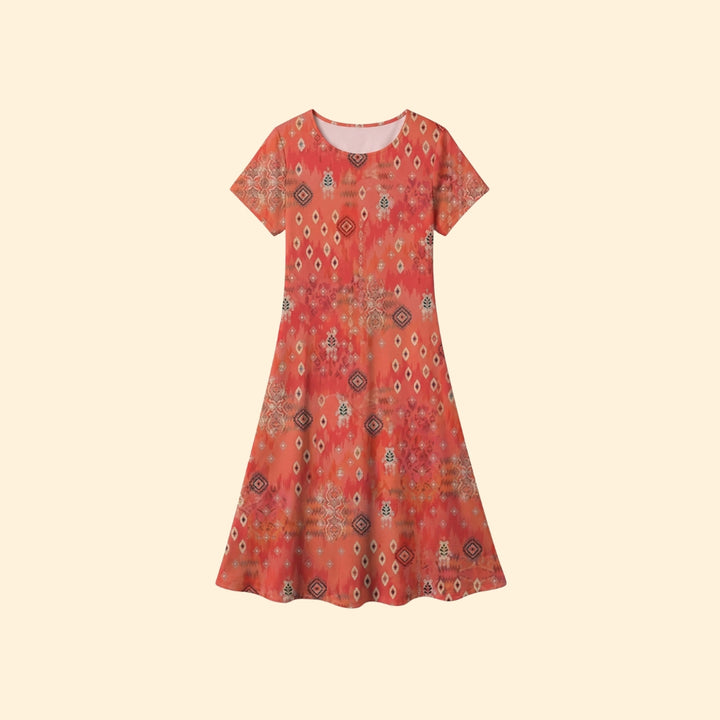 Women's Boho Floral Casual Dress