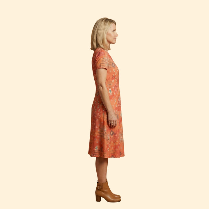 Women's Boho Floral Casual Dress