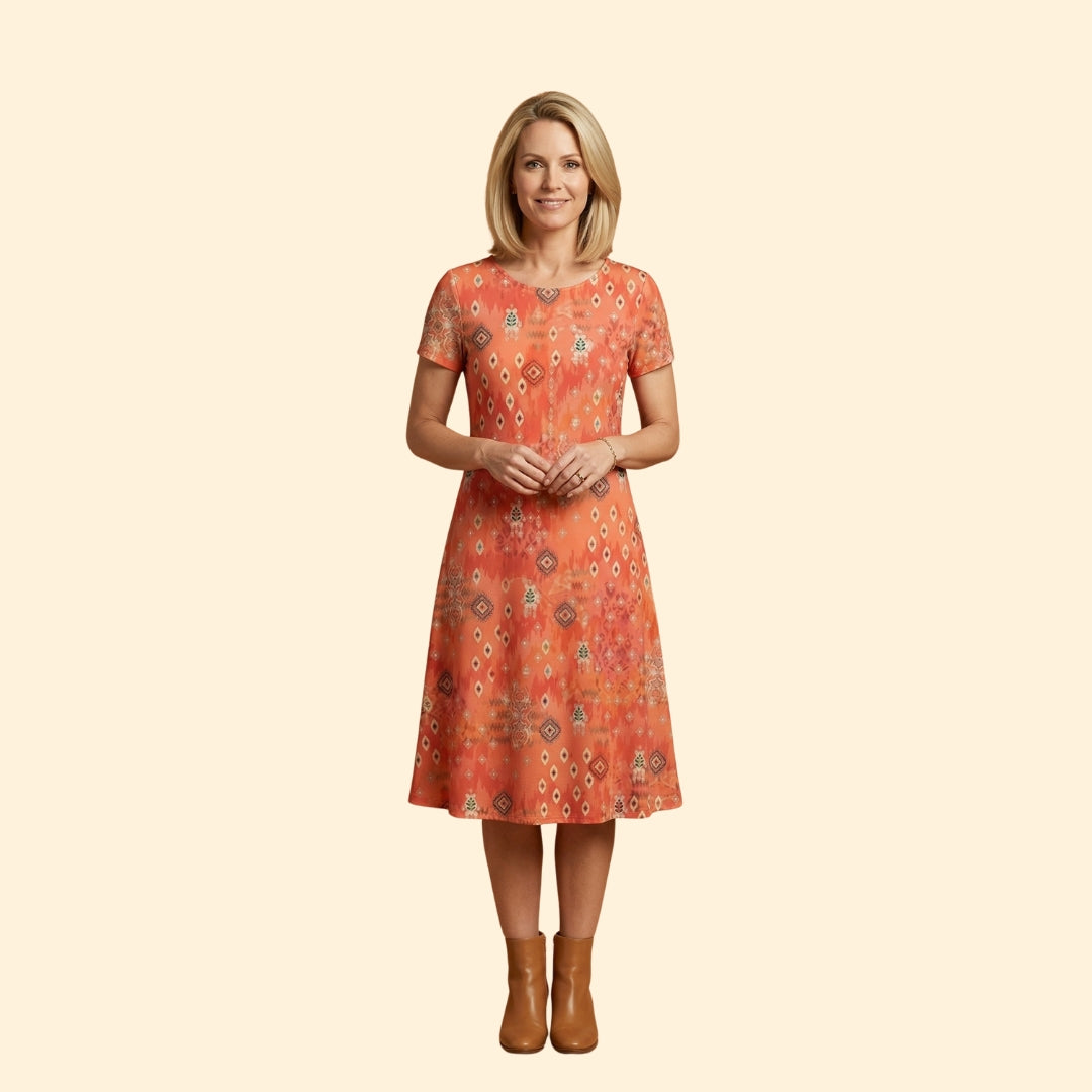 Women's Boho Floral Casual Dress