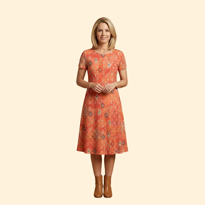 Women's Boho Floral Casual Dress