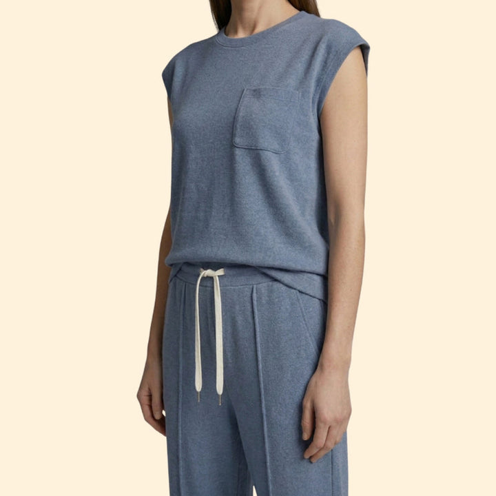 Women’s Boxy Top and Wide-Leg Pants Set