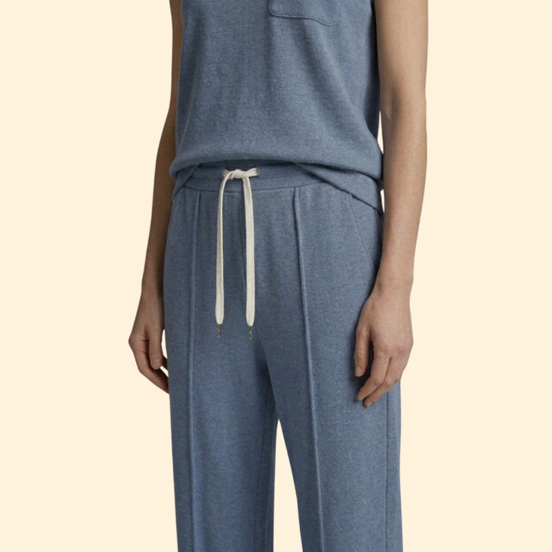Women’s Boxy Top and Wide-Leg Pants Set