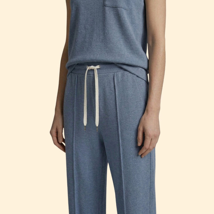 Women’s Boxy Top and Wide-Leg Pants Set
