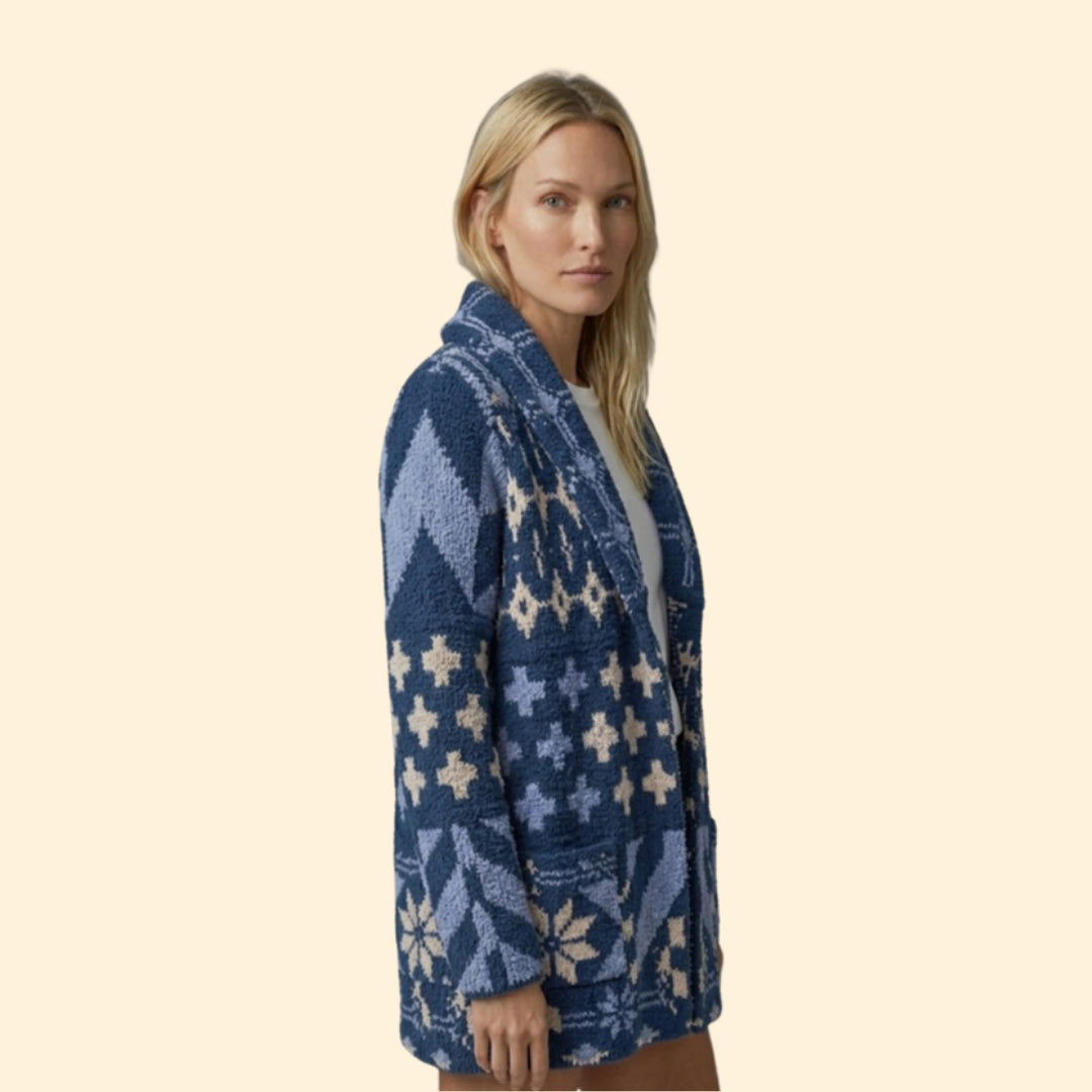 Women’s Button Front Cardigan with Long Sleeves