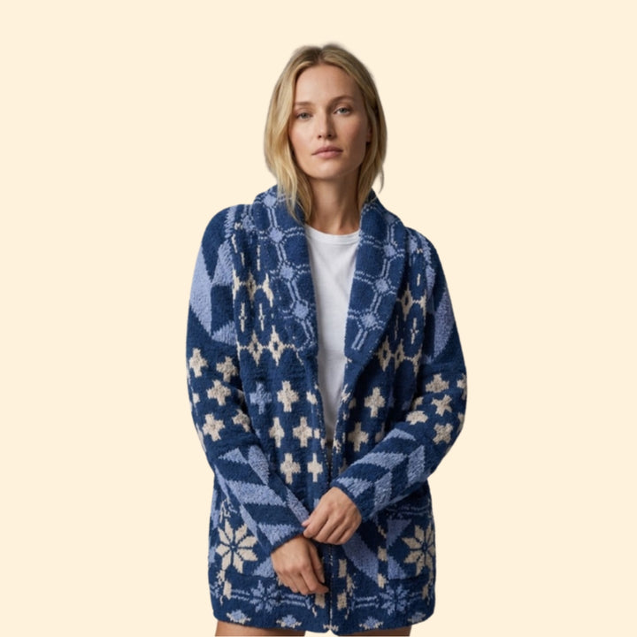 Women’s Button Front Cardigan with Long Sleeves