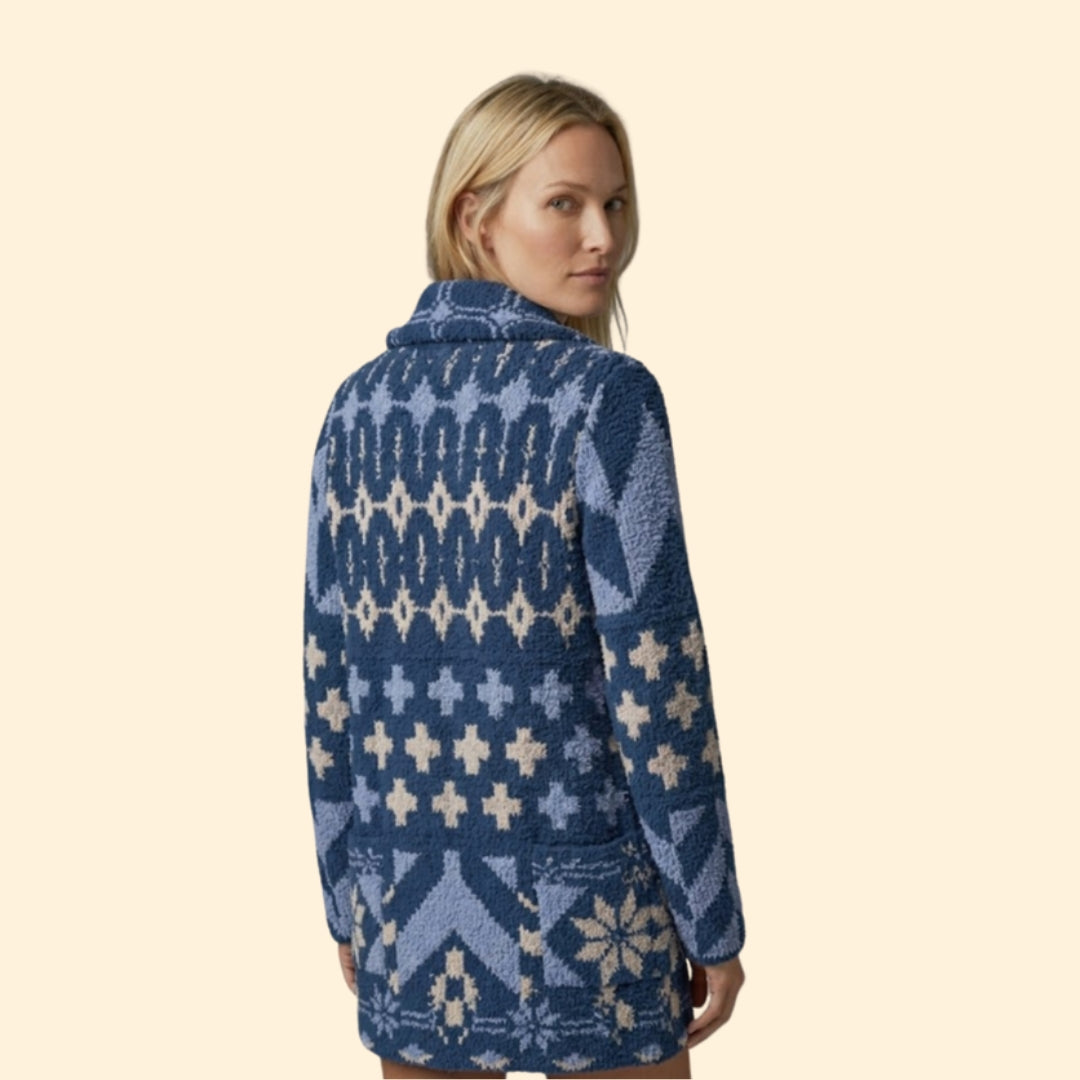 Women’s Button Front Cardigan with Long Sleeves