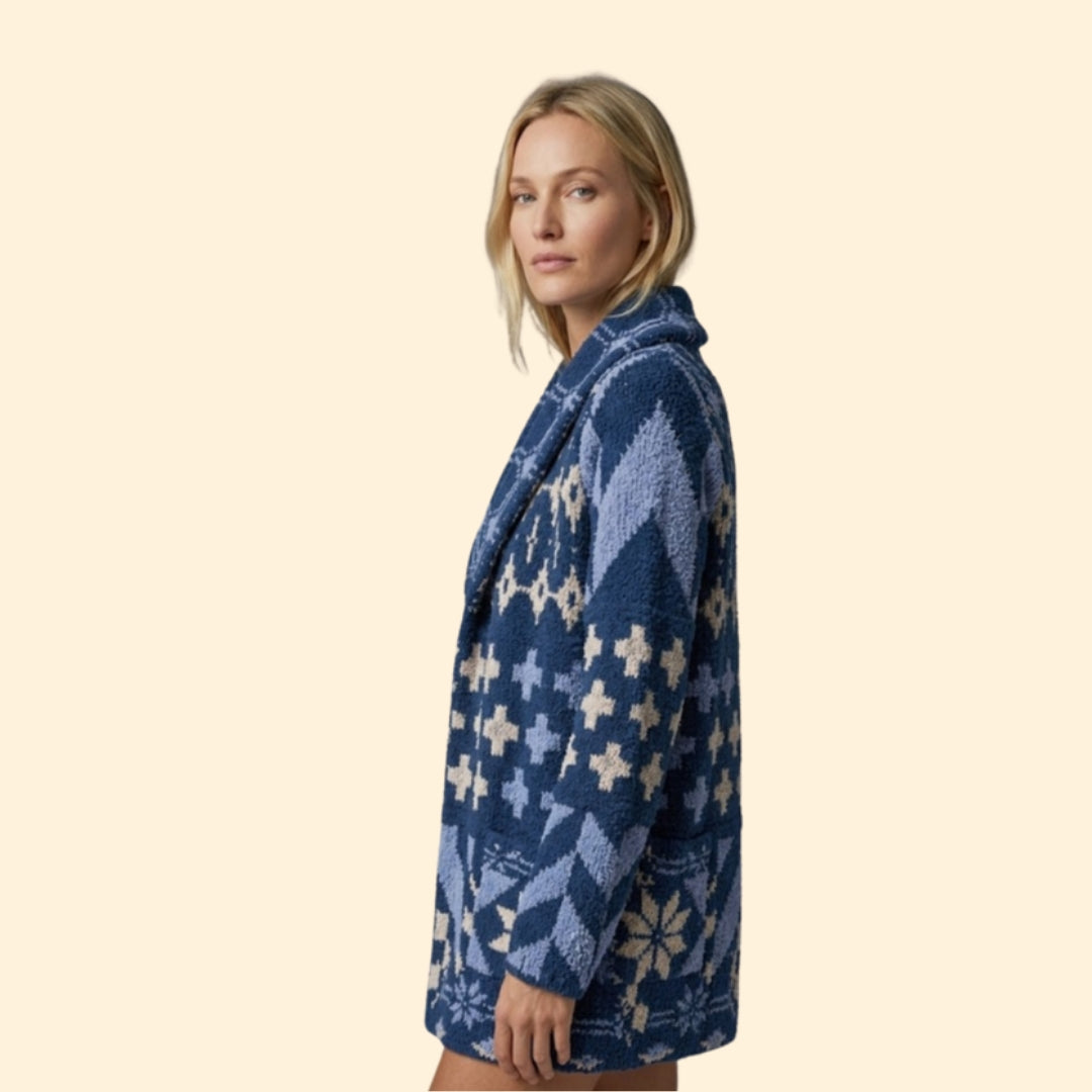 Women’s Button Front Cardigan with Long Sleeves
