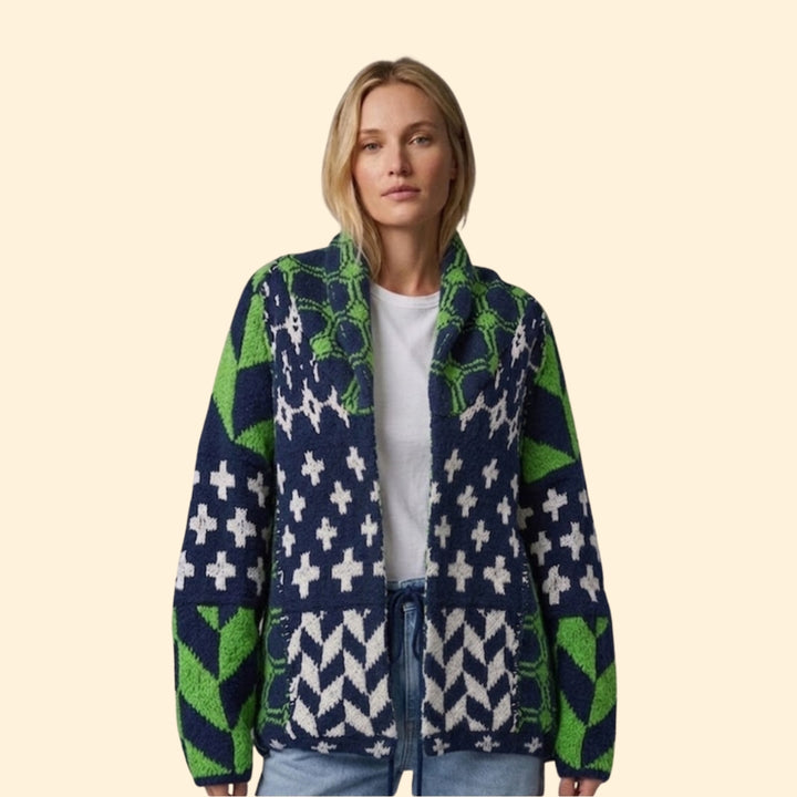 Women’s Button Front Cardigan with Long Sleeves