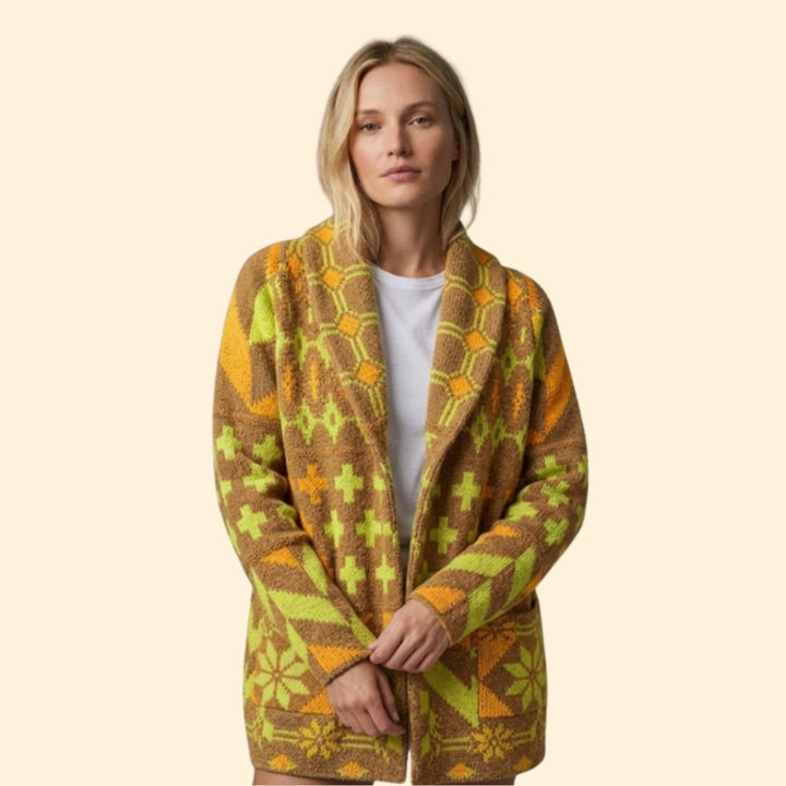 Women’s Button Front Cardigan with Long Sleeves