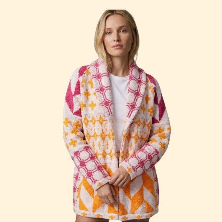 Women’s Button Front Cardigan with Long Sleeves