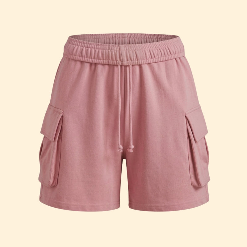 Women’s Cargo Shorts with Adjustable Waistband