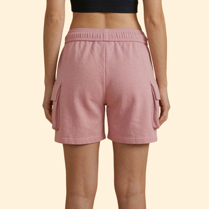 Women’s Cargo Shorts with Adjustable Waistband