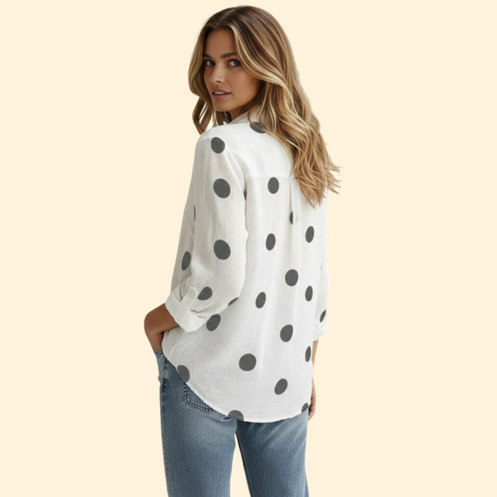 Women’s Casual Blouse with Long Sleeves