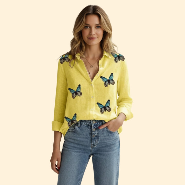 Women’s Casual Blouse with Long Sleeves