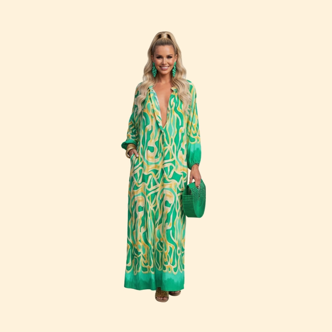 Women’s Casual Dress with Loose Fit Design
