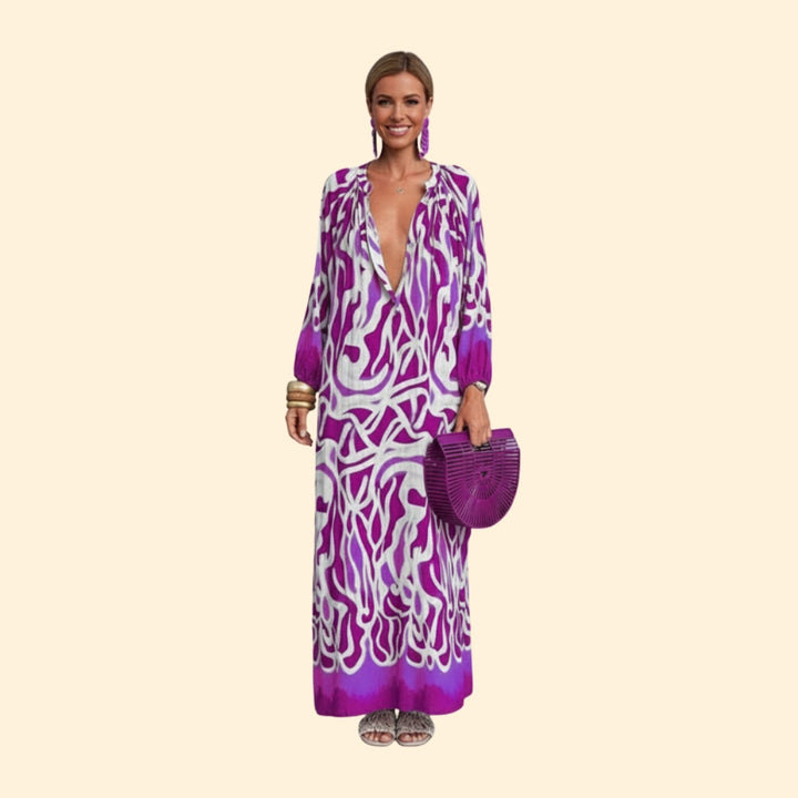 Women’s Casual Dress with Loose Fit Design