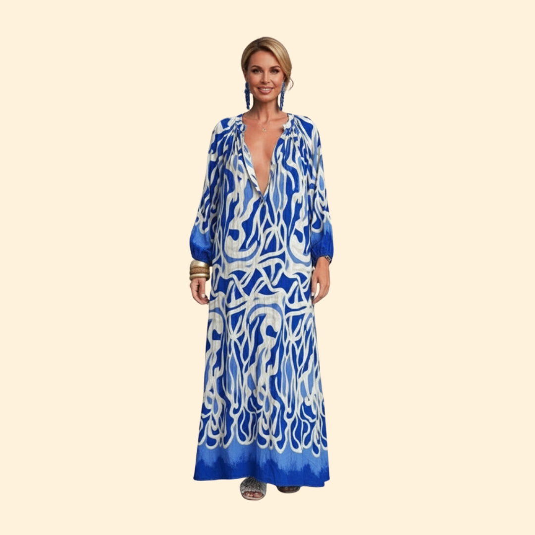 Women’s Casual Dress with Loose Fit Design