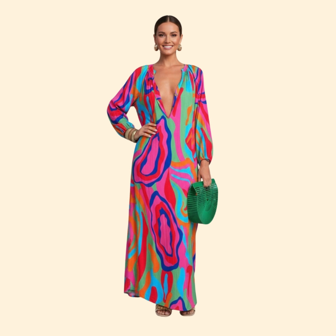Women’s Casual Dress with Loose Fit Design