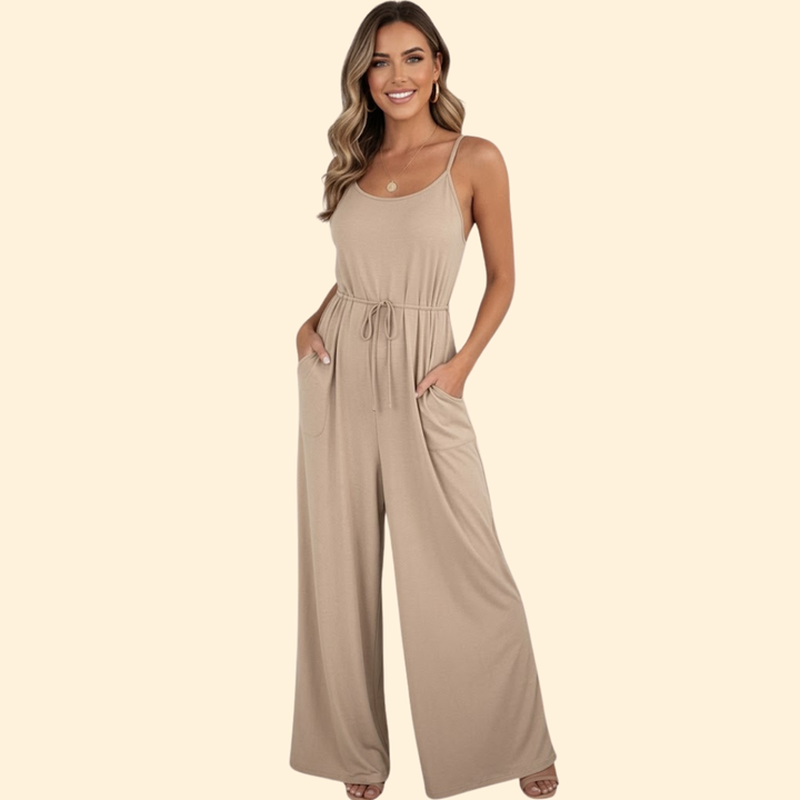 Women’s Casual Jumpsuit Wide-Leg Fit