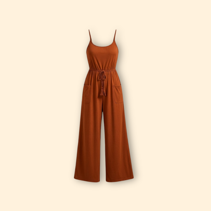 Women’s Casual Jumpsuit Wide-Leg Fit