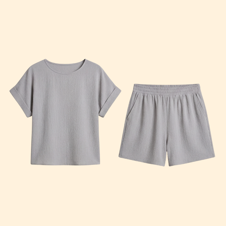 Women’s Casual Jumpsuit with Short Sleeves