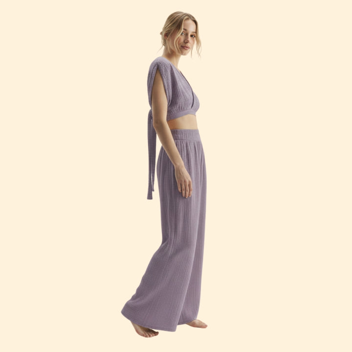 Women’s Casual Jumpsuit with Wrap Design