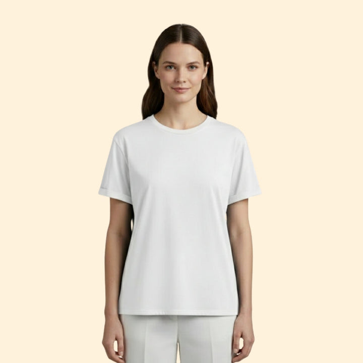 Women’s Casual Oversized T-Shirt with Short Sleeves