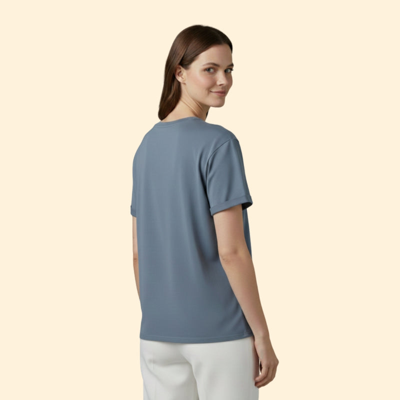 Women’s Casual Oversized T-Shirt with Short Sleeves