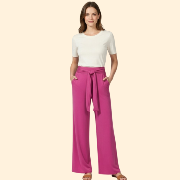 Women’s Casual Pants with Loose Fit Waist