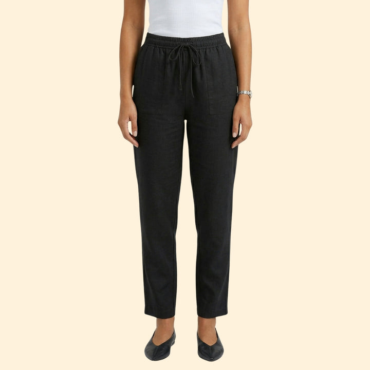 Women’s Casual Pants with Rolled Cuffs