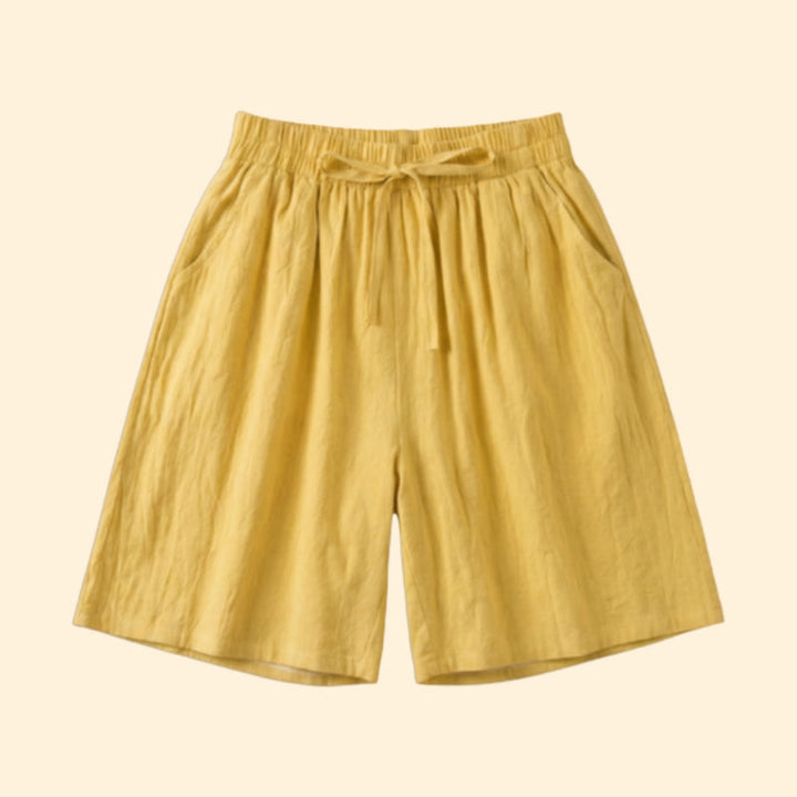 Women’s Casual Shorts with Adjustable Waistband