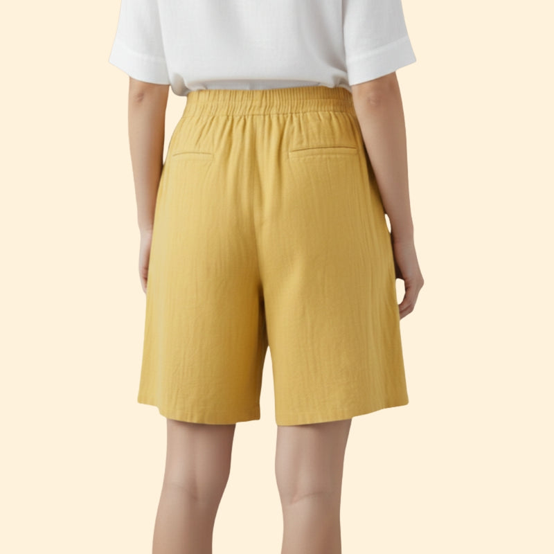 Women’s Casual Shorts with Adjustable Waistband