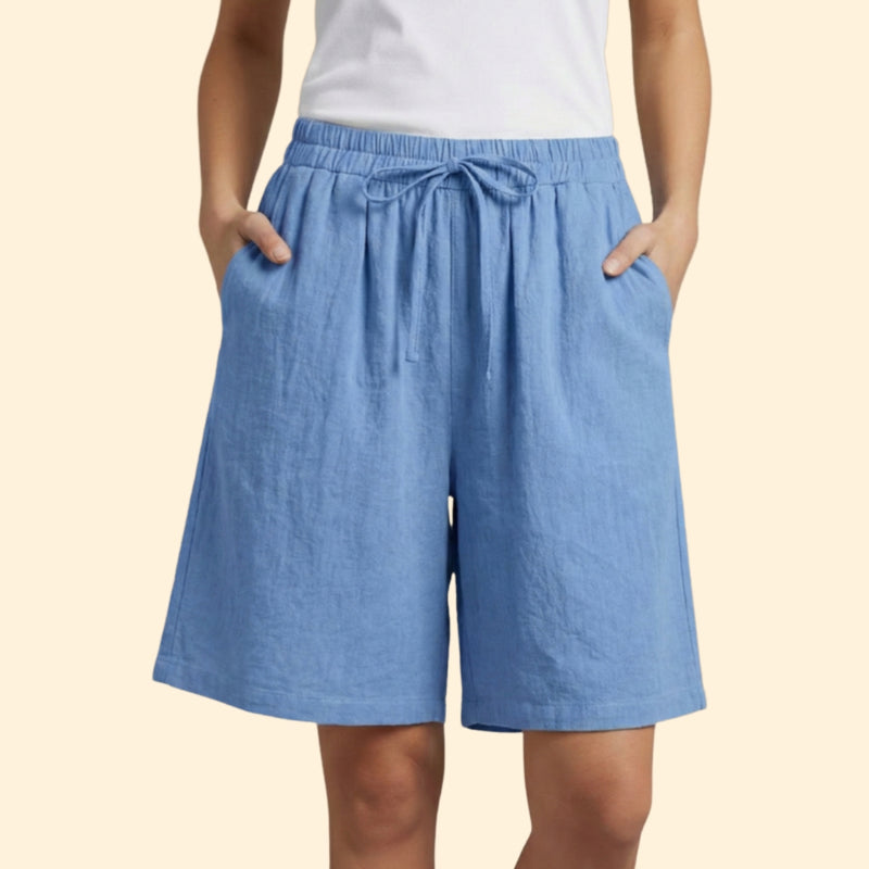 Women’s Casual Shorts with Adjustable Waistband