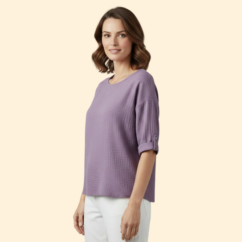 Women’s Casual T-Shirt with Relaxed Fit