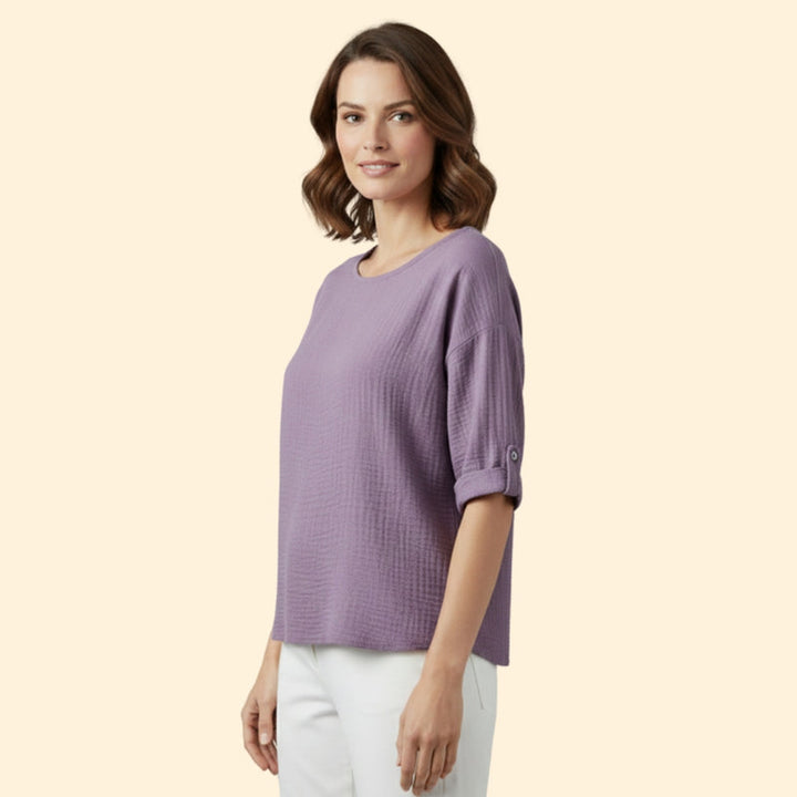 Women’s Casual T-Shirt with Relaxed Fit